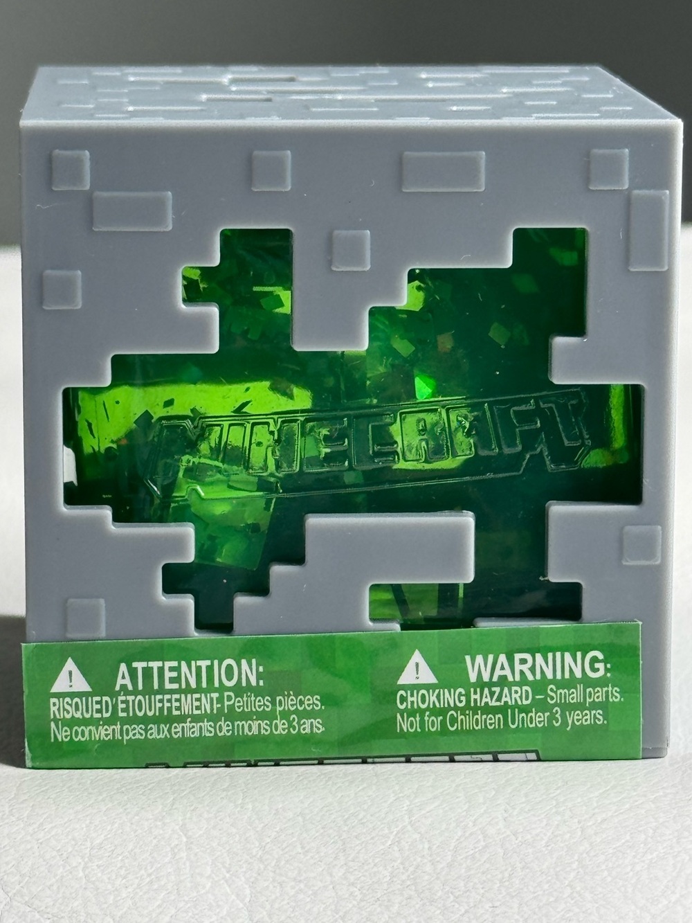 Minecraft Jelly Cube Green Squishy Squeeze Fidget Toys NEW SHIPS TODAY!